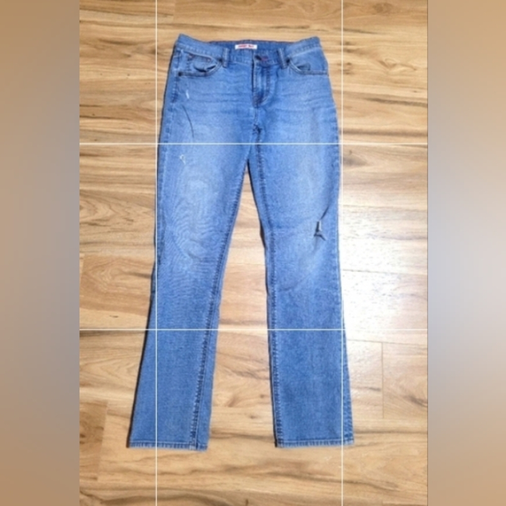 Johnny Was Light Blue Straight Leg Jeans